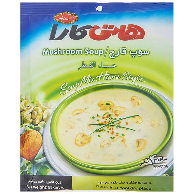 سوپ قارچ 55 گرمی هاتی کارا
